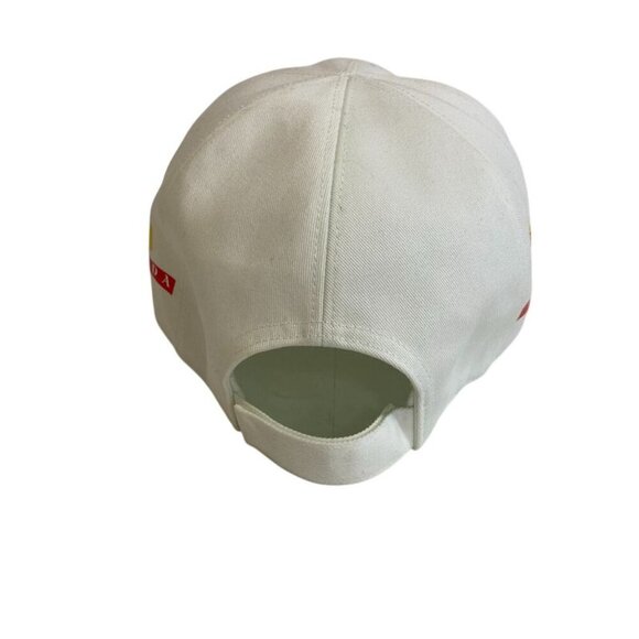 Prada Baseball Cap Cotton White main image 7